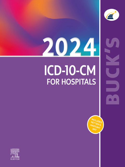 Cover image for book Buck's 2024 ICD-10-CM for Hospitals