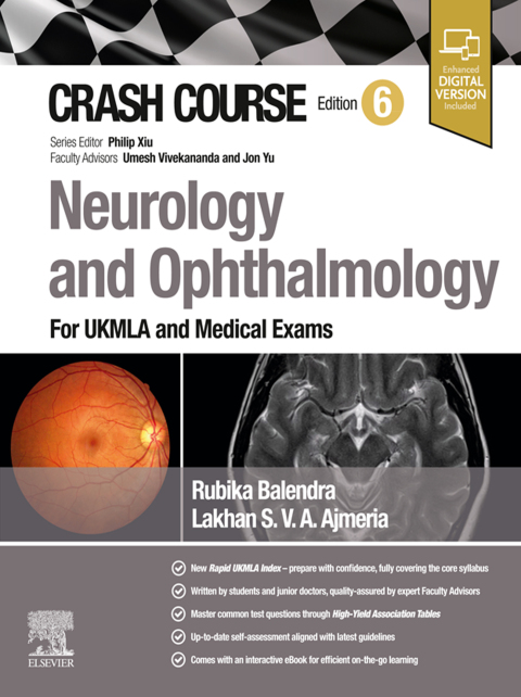 Cover image for book Crash Course Neurology and Ophthalmology