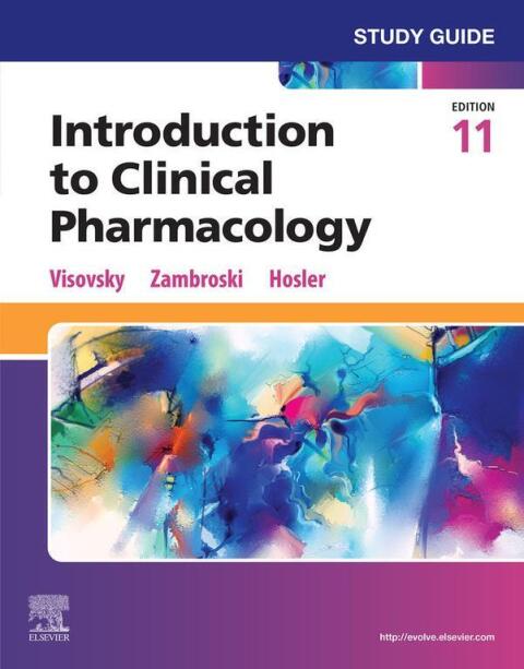 Cover image for book Study Guide for Introduction to Clinical Pharmacology