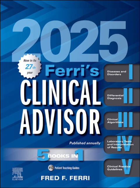 Cover image for book Ferri's Clinical Advisor 2025