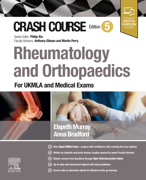 Cover image for book Crash Course Rheumatology and Orthopaedics