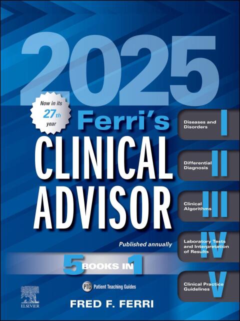 Cover image for book Ferri's Clinical Advisor 2025