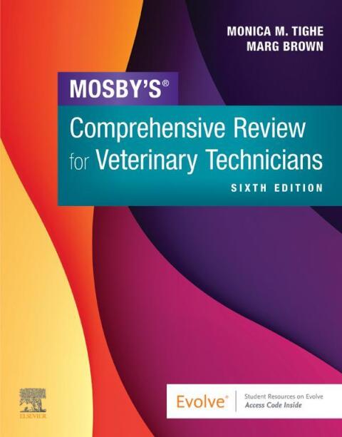 Cover image for book Mosby's Comprehensive Review for Veterinary Technicians