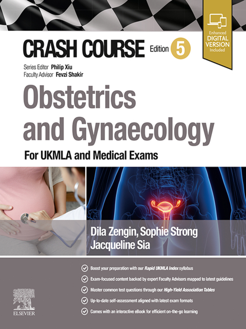 Cover image for book Crash Course Obstetrics and Gynaecology