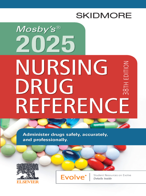 Cover image for book Mosby's 2025 Nursing Drug Reference
