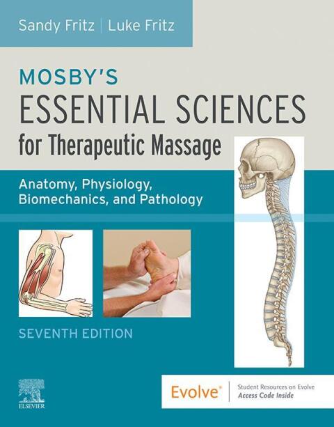 Cover image for book Mosby's Essential Sciences for Therapeutic Massage