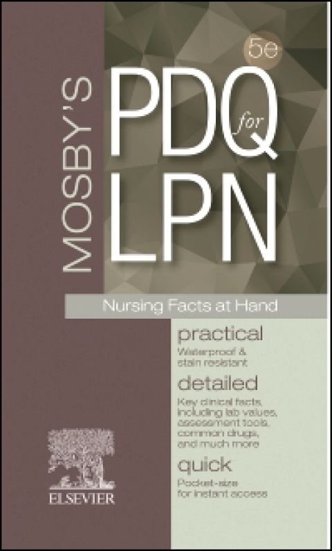 Cover image for book Mosby's PDQ for LPN