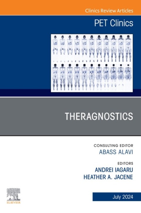Cover image for book Theragnostics, An Issue of PET Clinics