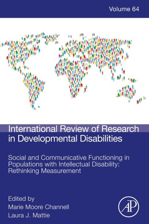 Cover image for book Social and Communicative Functioning in Populations with Intellectual Disability: Rethinking Measurement