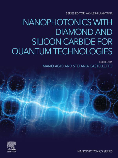Cover image for book Nanophotonics with Diamond and Silicon Carbide for Quantum Technologies