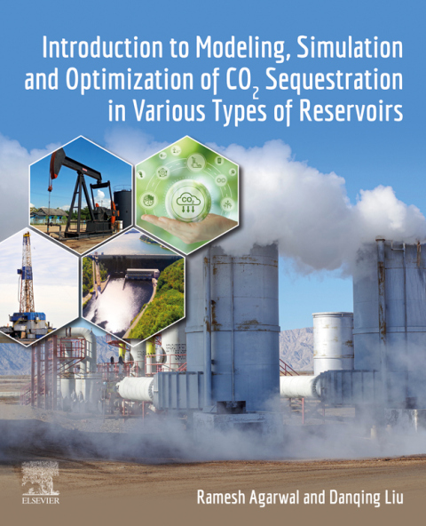 Cover image for book Introduction to Modeling, Simulation and Optimization of CO2 Sequestration in Various Types of Reservoirs