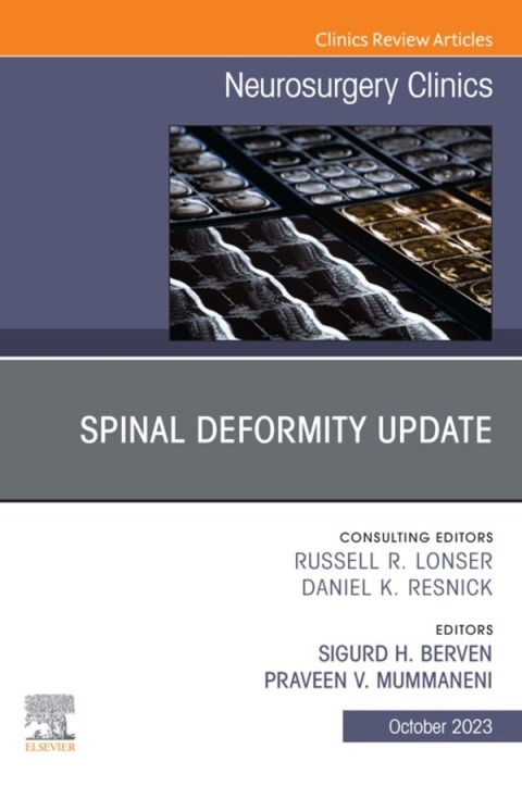 Cover image for book Spinal Deformity Update, An Issue of Neurosurgery Clinics of North America