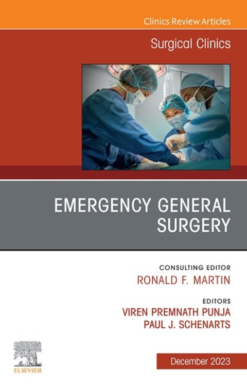 Cover image for book Emergency General Surgery, An Issue of Surgical Clinics