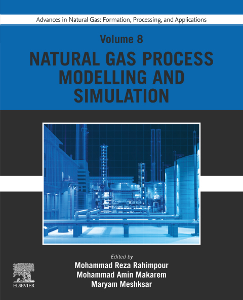 Cover image for book Advances in Natural Gas: Formation, Processing, and Applications. Volume 8: Natural Gas Process Modelling and Simulation