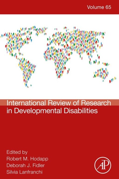 Cover image for book International Review of Research in Developmental Disabilities