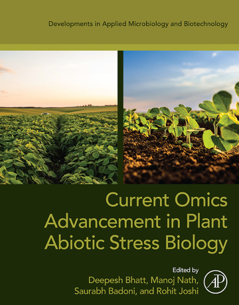 Cover image for book Current Omics Advancement in Plant Abiotic Stress Biology