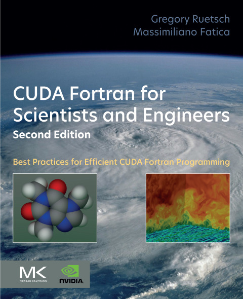 Cover image for book CUDA Fortran for Scientists and Engineers