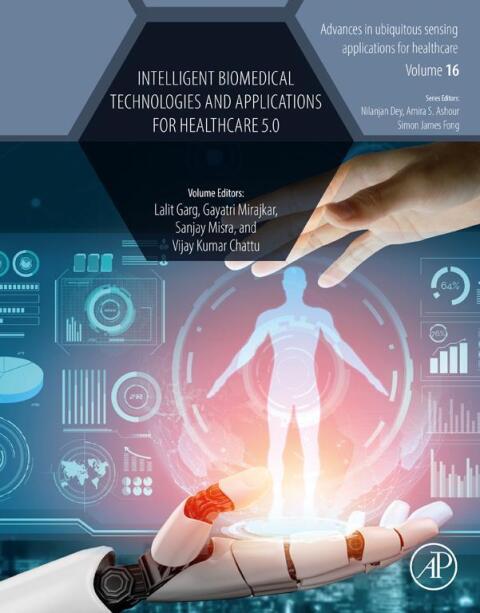 Cover image for book Intelligent Biomedical Technologies and Applications for Healthcare 5.0