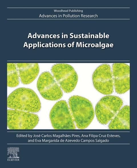Cover image for book Advances in Sustainable Applications of Microalgae