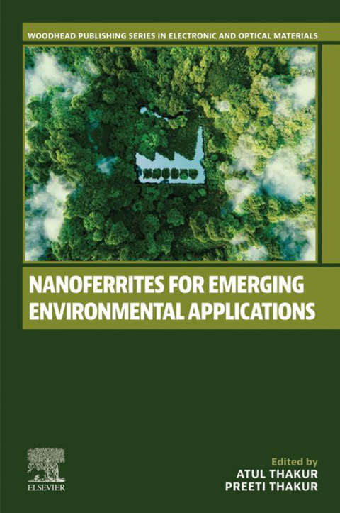 Cover image for book Nanoferrites for Emerging Environmental Applications