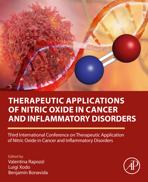 Cover image for book Therapeutic Applications of Nitric Oxide in Cancer and Inflammatory Disorders