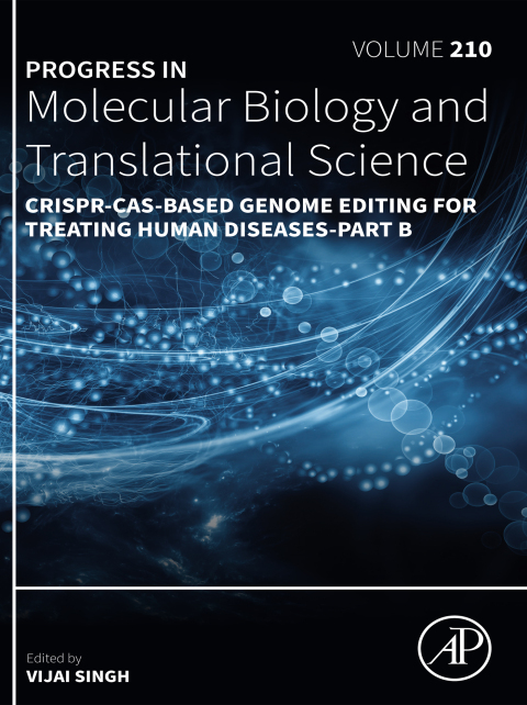 Cover image for book CRISPR-Cas-Based Genome Editing for Treating Human Diseases - Part B