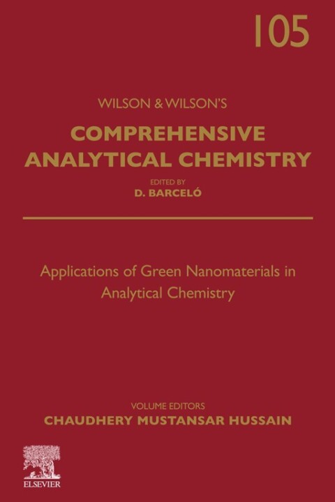 Cover image for book Applications of Green Nanomaterials in Analytical Chemistry