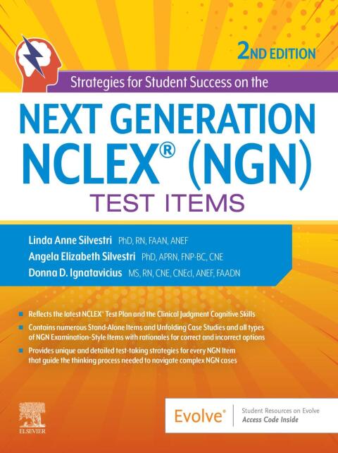 Cover image for book Strategies for Student Success on the Next Generation NCLEX® (NGN) Test Items