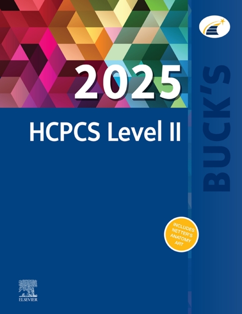 Cover image for book Buck's 2025 HCPCS Level II