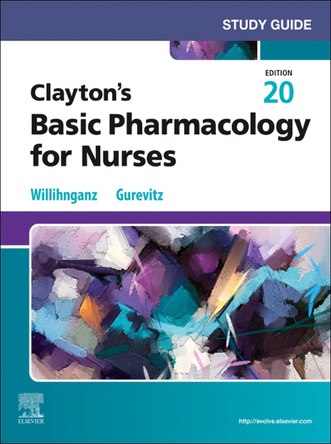 Cover image for book Study Guide for Clayton's Basic Pharmacology for Nurses