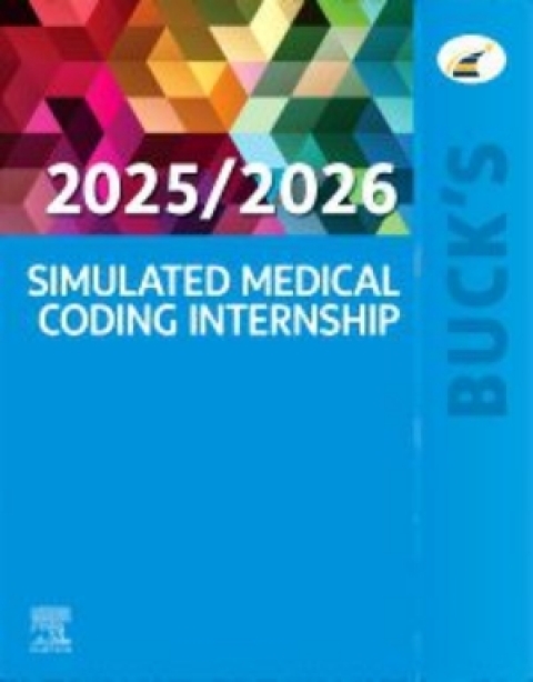 Cover image for book Buck's Simulated Medical Coding Internship 2025/2026 Edition