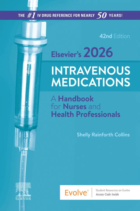 Cover image for book Elsevier’s 2026 Intravenous Medications