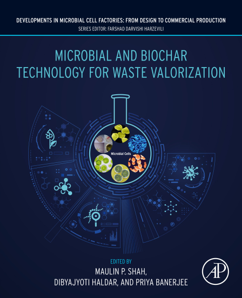 Cover image for book Microbial and Biochar Technology for Waste Valorization