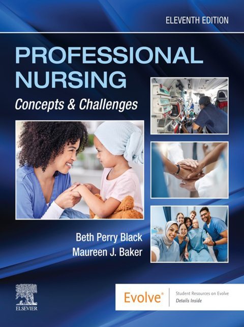 Cover image for book Professional Nursing: Concepts & Challenges