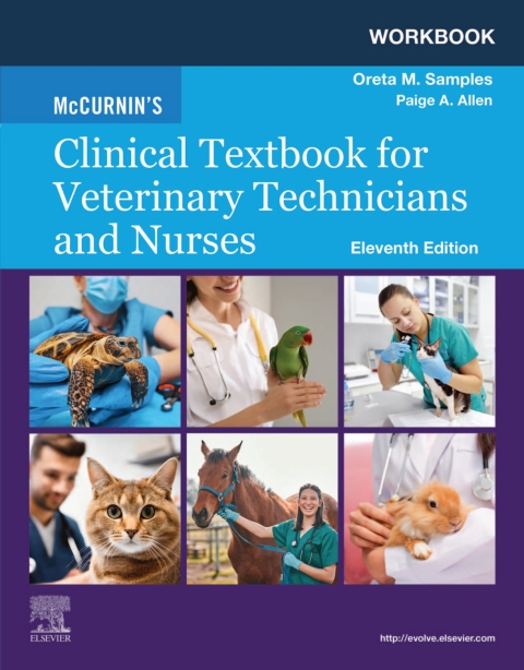 Cover image for book Workbook for McCurnin's Clinical Textbook for Veterinary Technicians and Nurses