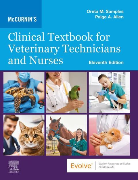 Cover image for book McCurnin's Clinical Textbook for Veterinary Technicians and Nurses