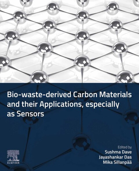 Cover image for book Bio-waste-derived  Carbon Materials and their Applications, especially as Sensors