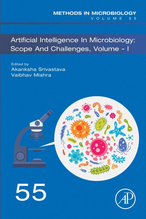 Cover image for book Artificial Intelligence in Microbiology: Scope and Challenges Volume 1