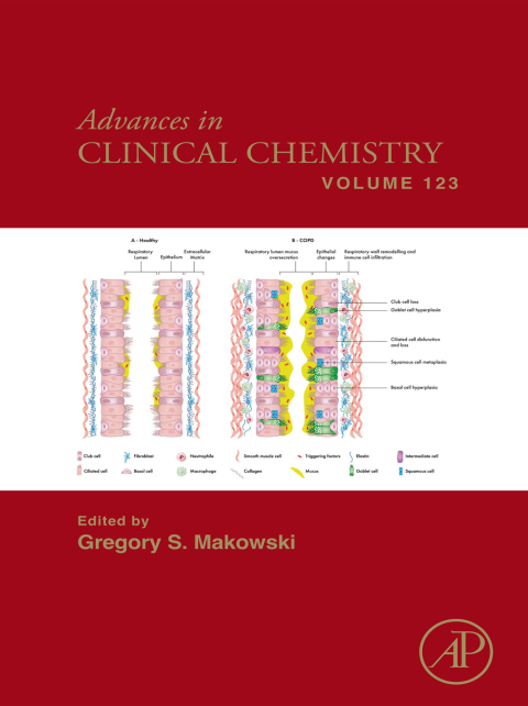 Cover image for book Advances in Clinical Chemistry
