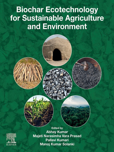 Cover image for book Biochar Ecotechnology for Sustainable Agriculture and Environment