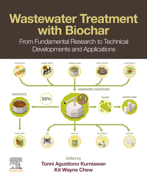 Cover image for book Wastewater Treatment with Biochar