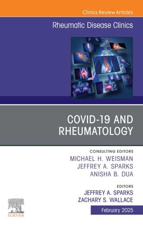Cover image for book Covid - 19, An Issue of Rheumatic Disease Clinics of North America