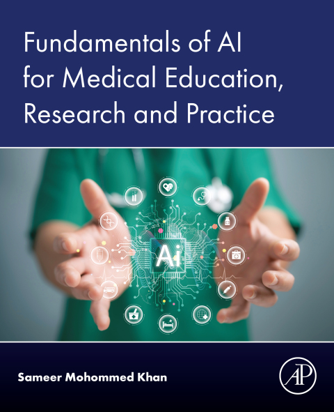 Cover image for book Fundamentals of AI for Medical Education, Research and Practice