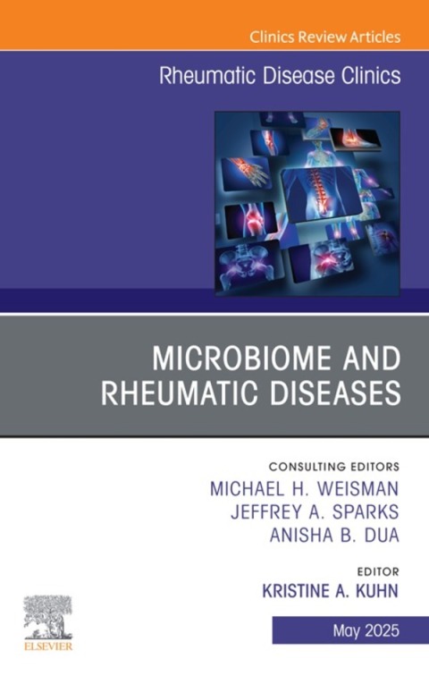 Cover image for book Microbiome and Rheumatic Diseases, An Issue of Rheumatic Disease Clinics of North America