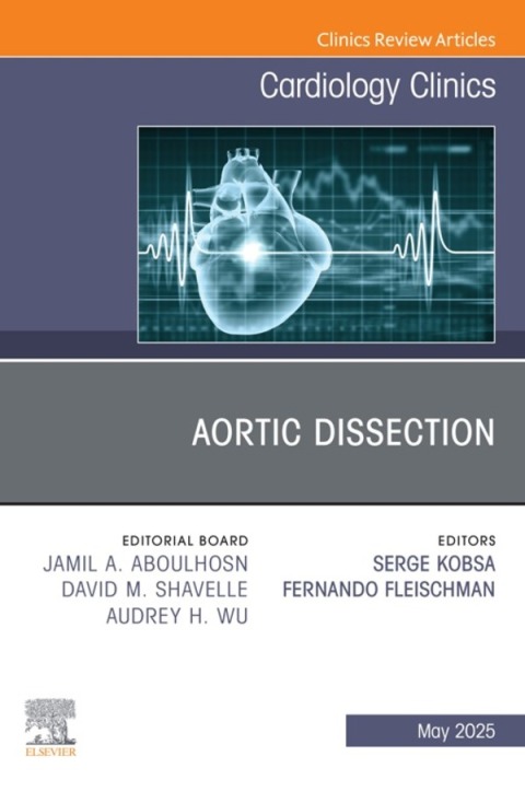 Cover image for book Aortic Dissection, An Issue of Cardiology Clinics