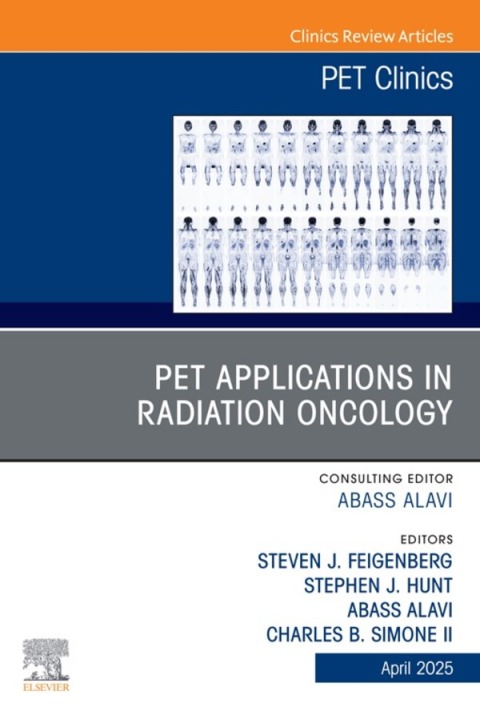 Cover image for book PET Applications in Radiation Oncology, An Issue of PET Clinics