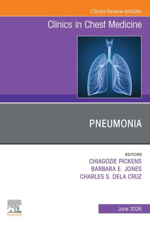 Cover image for book Pneumonia, An Issue of Clinics in Chest Medicine