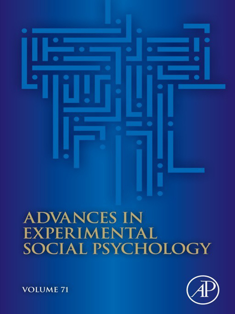 Cover image for book Advances in Experimental Social Psychology