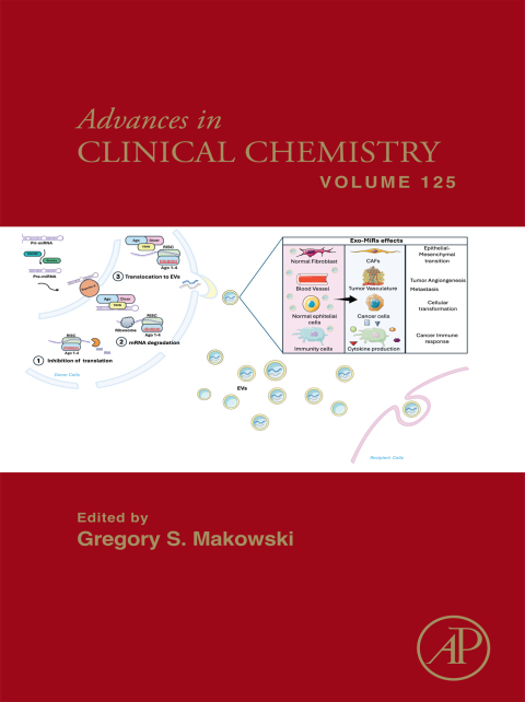 Cover image for book Advances in Clinical Chemistry