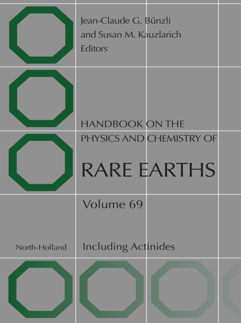 Cover image for book Handbook on the Physics and Chemistry of Rare Earths